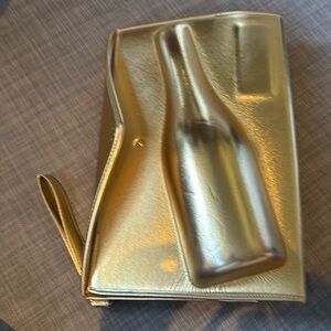 Gold bottle purse!
